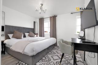 Super King Suite Large 3 bed Amenities Long Term - Peterborough - 8