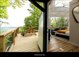 Romantic Luxury Dome in the Heart of Heart of the Appalachian Mountain Range, NC - Swiss - 6