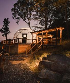 Luxury Geodesic Mountain Dome with Hot Tub in the Vero Mountains, North Carolina - Swiss - 0