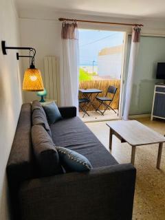T3 vue mer 100m jardin - Hyères - 9