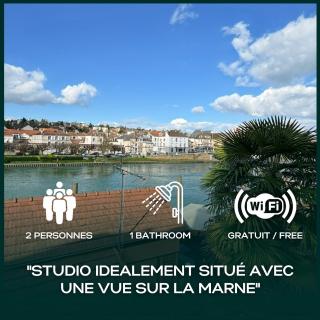 Le Cosy Lagny - Appartement Cosy avec balcon vue sur Marne - 0