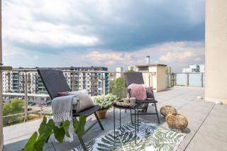 Apartament z tarasem 120m2, klimatyzacja, parking w garażu - Breslavia - 5