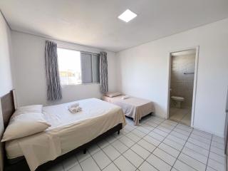 Apê Espaçoso, A/C e Garagem | 300m Canasvieiras - Florianópolis - 4