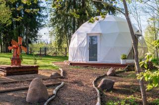 Luigepesa Puhkemaja - Swan Nest dome house with sauna and pond - - 9