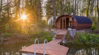 Luigepesa Puhkemaja - Swan Nest dome house with sauna and pond - - 1