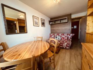 Charmant T2 5 pers, skis aux pieds, balcon, ascenseur - Vallandry - FR-1-757-110 - Landry - 0