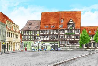 Hotel Zur Goldenen Sonne - Quedlinburg - 0