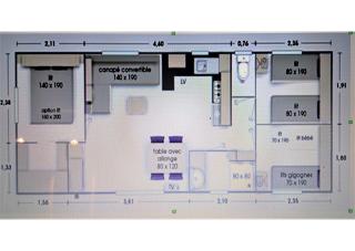 Mobil-home - Clim, TV, LV, LL - Camping LA CARABASSE 4 étoiles - MH-A024 - Vias - 1