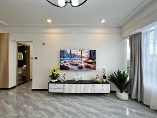 Smart elegant three bedroom apartment with swimming pool fully equipped gym children playground and great breathtaking view - 6