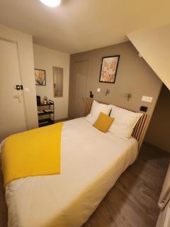 chambre jaune - Saint-Nicolas-dʼAliermont - 3