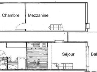 Appartement 2 pièces mezzanine pour 8 pers avec balcon, internet et équipements complets - FR-1-293-338 - Hauteluce - 5