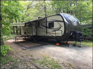 Pop up Camper Site Water & Electric Up to 32FT Site ONLY - Gaines - 2