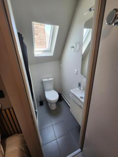 chambre rose - Saint-Nicolas-dʼAliermont - 3