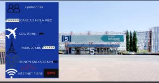 F2 indépendant proche Paris Stade 2 France AéroCDG - Arnouville-lès-Gonesse - 5