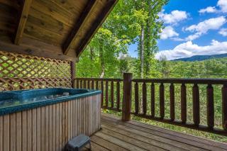 Private Studio Log Cabin Hot Tub Fireplace Relax - 0