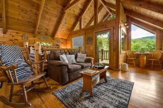 Private Studio Log Cabin Hot Tub Fireplace Relax - 2