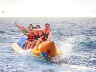 FERRINGHI RESORT 5-BEDROOM with POOL, BBQ SET, WiFi, Netflix & WALK to BEACH - Batu Ferringhi - 7
