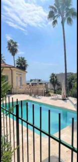 studio dans villa classée avec piscine - Mentone - 2