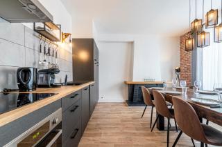 Industrial style 4-bedroom apartment, walking distance to the city center - Vannes - 9