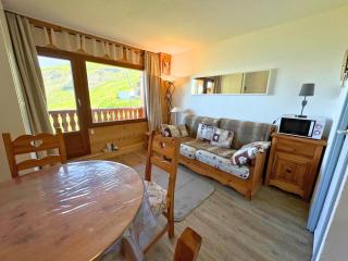 Studio cabine cosy aux Menuires, 3 pers, pied des pistes, balcon, proche commodités - FR-1-452-291 - Les Menuires - 2