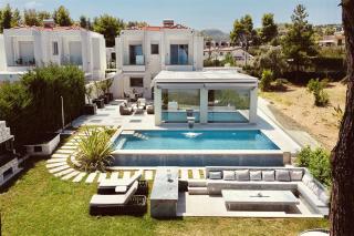 Meltemi Pool Villa Hanioti 10 Guests 4 Bedrooms - Chaniotis - 7