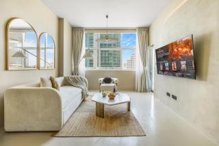 Stylish 1BR in Marina - 5 Min Walk to Beach - 0