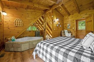 View Private Log Cabin Fireplace Hot tub RELAX - 6