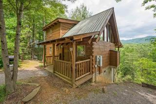 View Private Log Cabin Fireplace Hot tub RELAX - Sevierville - 8