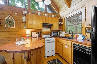 View Private Log Cabin Fireplace Hot tub RELAX - 4