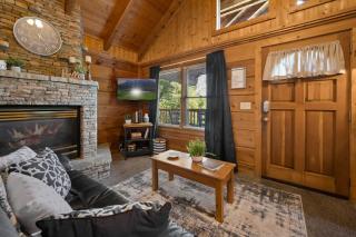 Location Cute Studio Log Cabin Fireplace Hot Tub - Pigeon Forge - 6