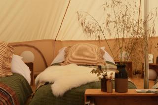 Mallard - Extra Large 6m Luxury Bell Tent at Tregonetha Lake - Tylda Tents - 9