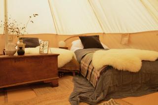 Mallard - Extra Large 6m Luxury Bell Tent at Tregonetha Lake - Tylda Tents - 3