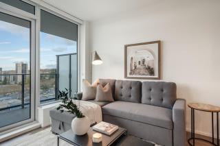 AC,FreeParking,Gym,Skyscrapers View,Lougheed,Sleeps4 - Burnaby - 4