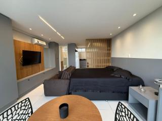 Studio Mobiliado com Vista Mar a 30m da Praia de Ponta de Campina - 9