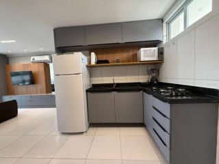 Studio Mobiliado com Vista Mar a 30m da Praia de Ponta de Campina - 3