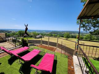 CHALET EN RONDINS AVEC SPA - 5 personnes - 9