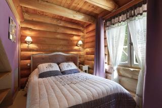 CHALET EN RONDINS AVEC SPA - 5 personnes - Montmurat - 5