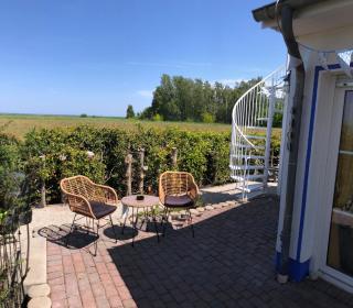 Sonniges Strandhaus am Haff mit Wasserblick für 2-4 Personen - Mönkebude - 7
