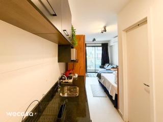 Studio c/ ar e varanda no Brooklin | Piscina - São Paulo - 7