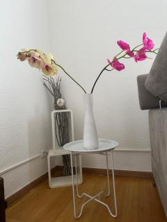 Wohlfühloase mitten in der Duisburger City, Tolles Design, hochwertig, Vollausstattung, 2 Zimmer, großes Bad & WC, große Küche, Smart TV, 5 min zum Hbf Duisburg, und 20 min zum Düsseldorfer Flughafen - Duisburg - 8