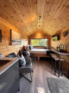 River Huts with Private Hot Tubs - 9