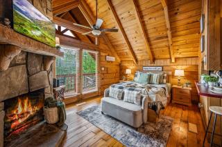 Hot Tub Cute Studio Cabin Views Private Relax - 8