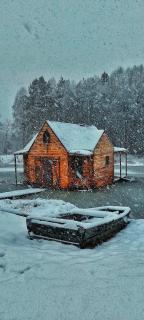 heather hut, off-grid cottage on a pond+2 ha - Darżkowo - 9