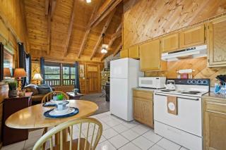 Location Smokies Log Cabin Hot Tub Fireplace - Pigeon Forge - 4