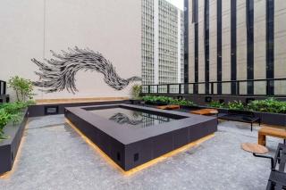 Moderno Aconchegante Studio com Rooftop e coworking - 9