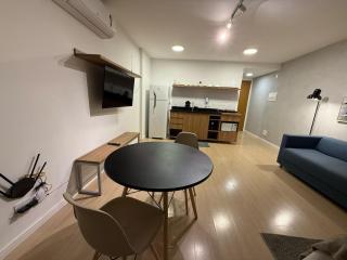 Moderno Aconchegante Studio com Rooftop e coworking - 3