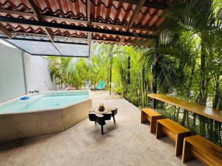 Casa Marañón con piscina Bioluminicencia Tortuga y Playa Quesera - Paquera - 5