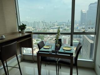 HuaikhwangMRT light luxury apartment sky pool - Bangkok - 6