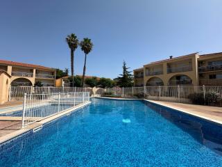 T2 RDC à Canet en Roussillon Europa 4 pers ,piscine,clim, tennis, parking - Canet-en-Roussillon - 8
