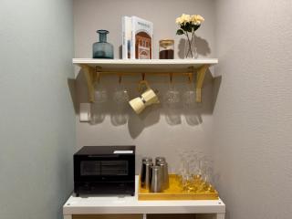 Work from home, King bed, 4-minute walk to station and convenience store, 65 TV, Netflix, Moka pot - Kishiwada - 8